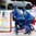 MINSK, BELARUS - MAY 14: Kazakhstan's Dmitri Upper #36 and Kevin Dallman #38 look on as the puck sits on the goal line behind Alexei Ivanov #28 while Russia's Artyom Anisimov #42 looks for a scoring chance during preliminary round action at the 2014 IIHF Ice Hockey World Championship. (Photo by Andre Ringuette/HHOF-IIHF Images)

